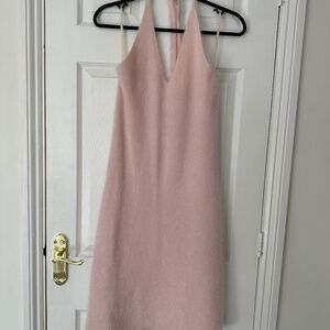 Ralph Lauren Knit, dusty pink dress, Sz Lg